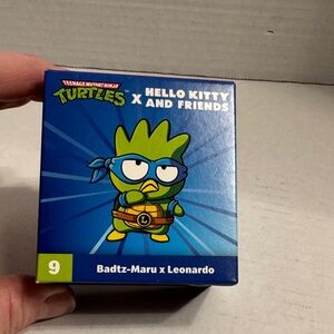 McDonald's Blue and Green Badtz-Maru x Leonardo Action Figure